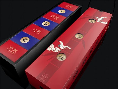 在山東做茶葉禮盒定制，淺談高級黑的應(yīng)用一